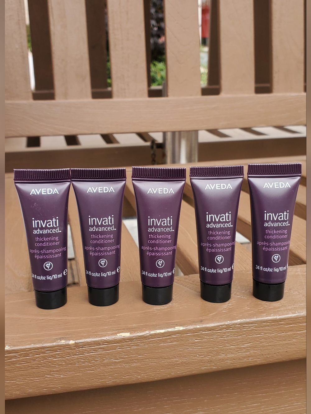 (Set of 5)AVEDA Invati Advanced Thickening Conditioner Travel Tubes